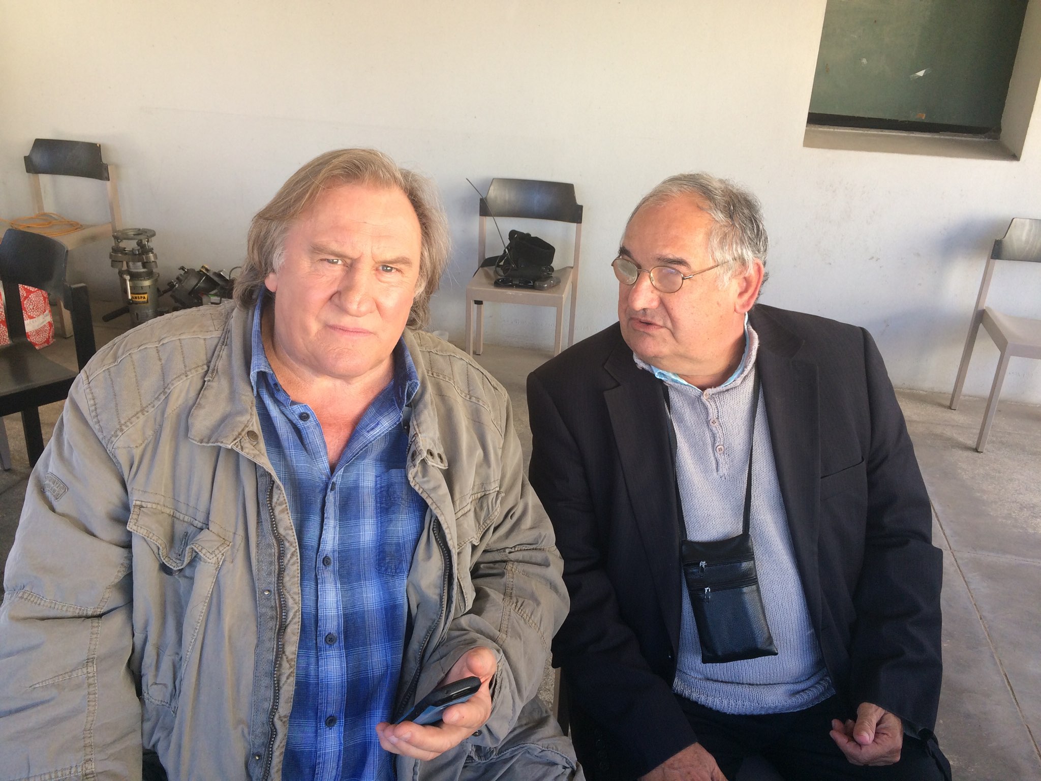 Gérard Depardieu et Dédé